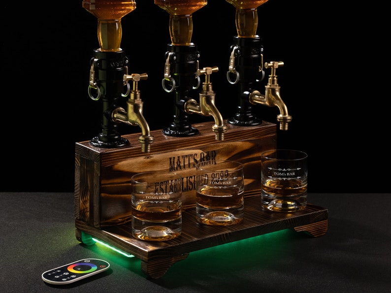 Whiskey Dispenser, Personalized Dispenser