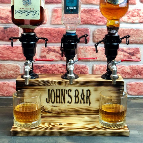 Liquor Dispenser Single Perfect for Bar Man Cave and Etsy