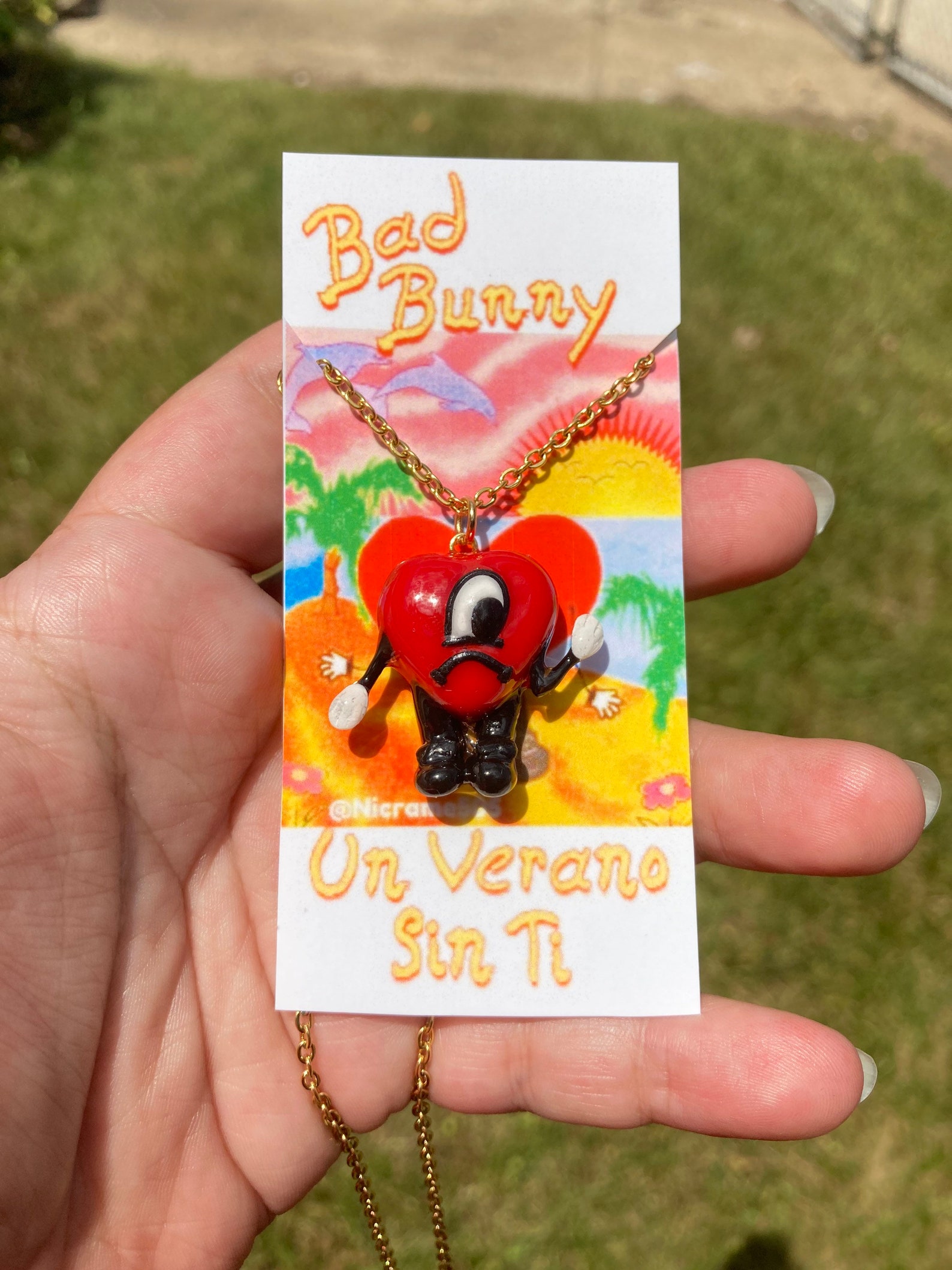 Collar de Bad bunny / Un verano sin ti Etsy España