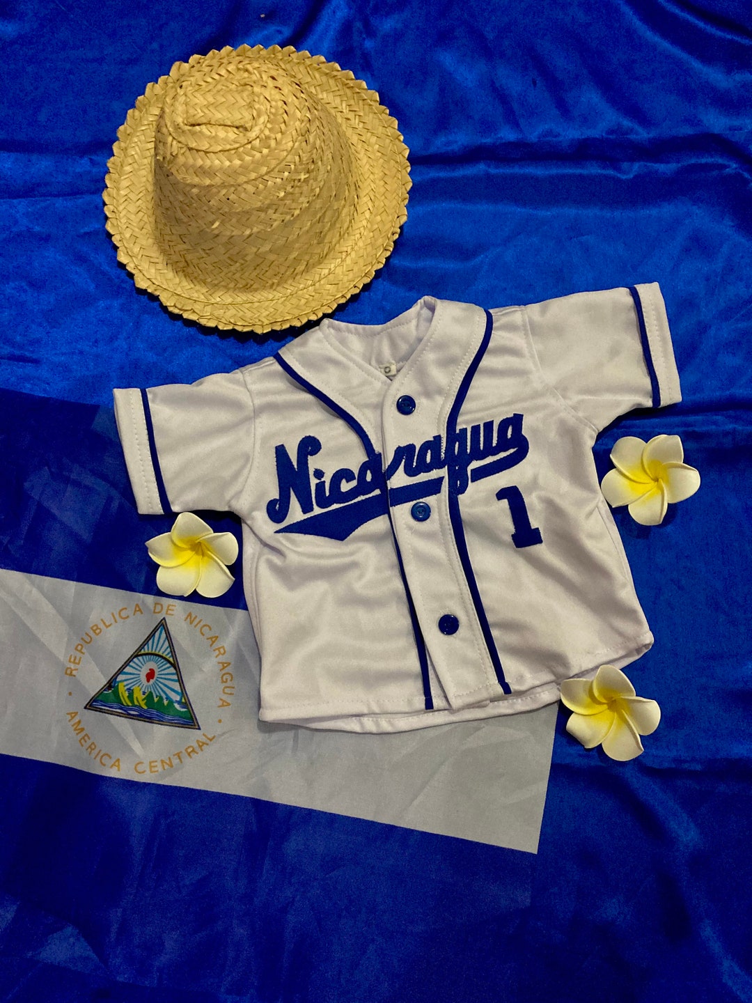 NICARAGUA Jersey Camisas Para Niños Y Niñas - Etsy