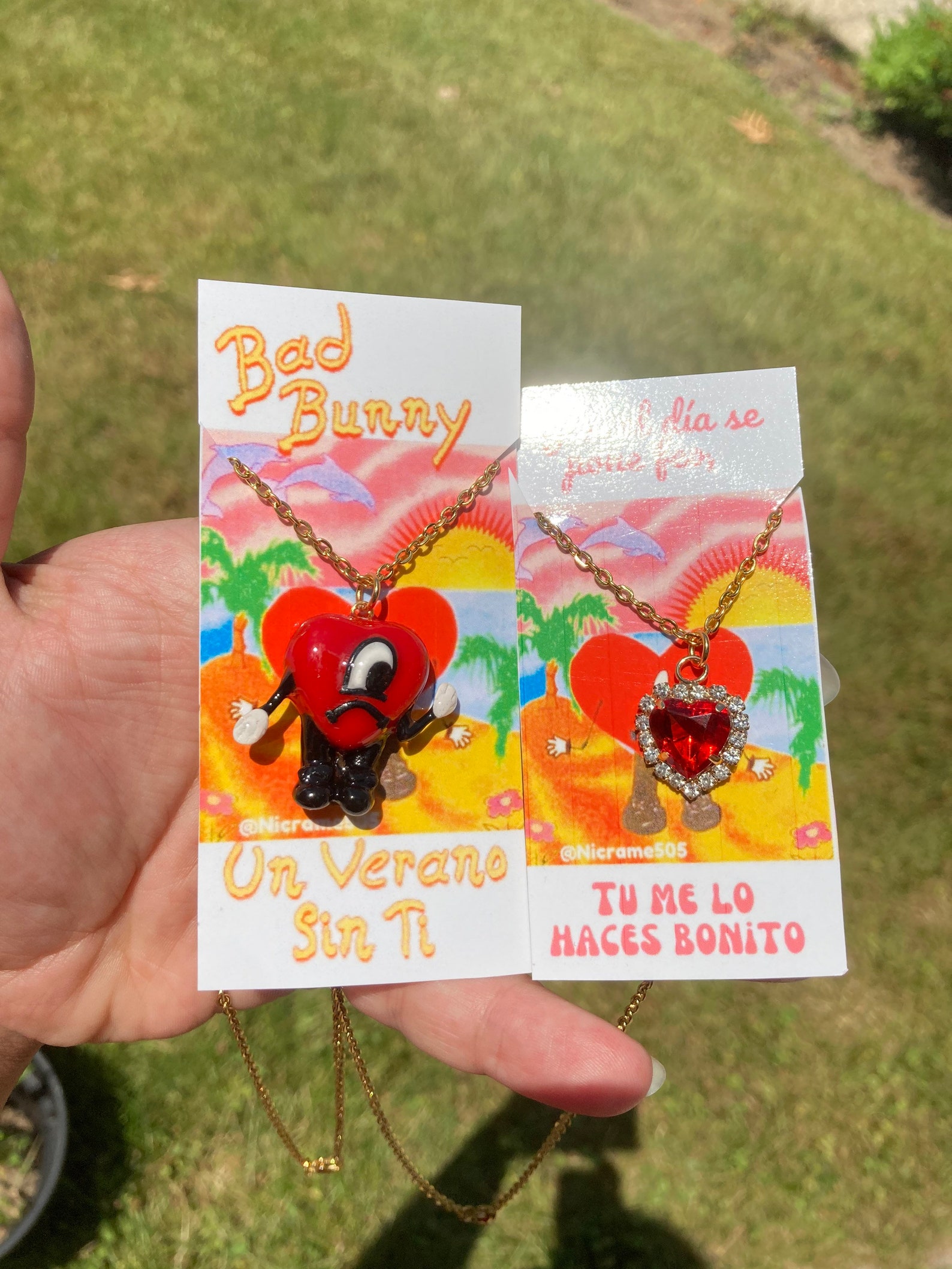Collar de Bad bunny / Un verano sin ti Etsy España