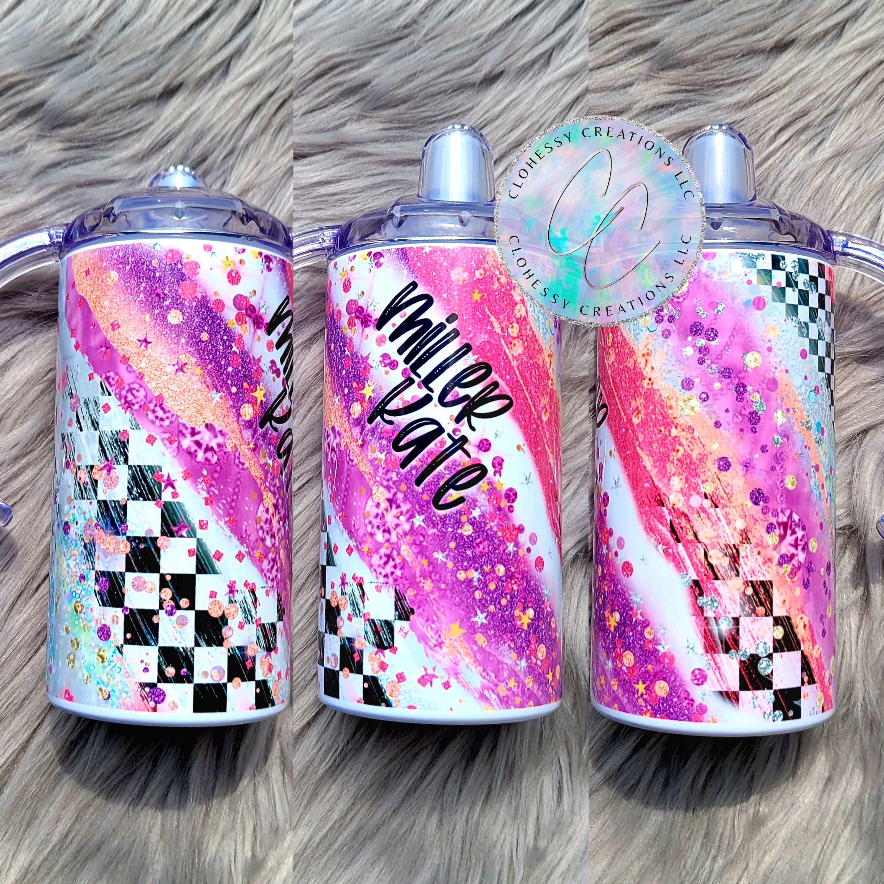 Racing Water Bottle Personalized Racing Tumbler Loves Racing Checkered Flag  Cup Pit Crew Gift Custom Racing Gift Glitter Race Cup 