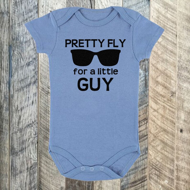 Pretty Fly for a Little Guy Onesie Bodysuit Baby Boy Baby Shower Gift New Baby Baby Girl *