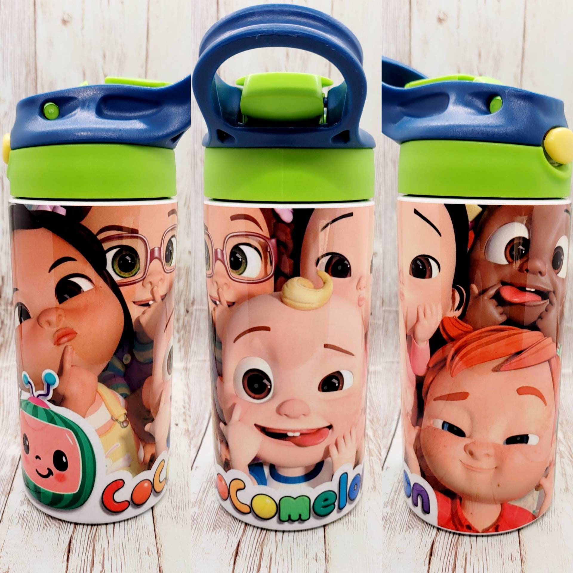 12 Ounce Flip Top Stainless Steel Sport Water Bottle Etsy