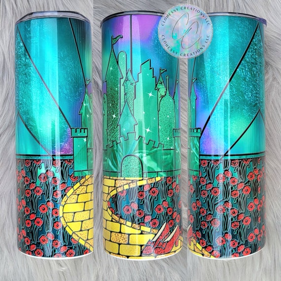 Wizard of Oz Tumbler | Loves Wizard of Oz | Custom Wizard of Oz Gift | Yellow Brick Road | Wicked Witch Tumbler | Musical Tumbler |