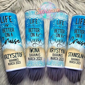 Cruise Tumbler | Vacation Tumbler | Custom Cruise | Personalized Cruise Cup | Matching Cruise Cups | Family Cruise Tumbler | Girls Trip |