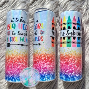 Personalized Teacher Tumbler | Custom Teacher Gift | Teacher Cup | Teacher Appreciation | Kid Gift to Teacher | School Gift | End of School