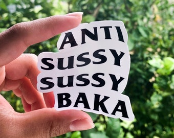 Sussy Baka Anime Sticker