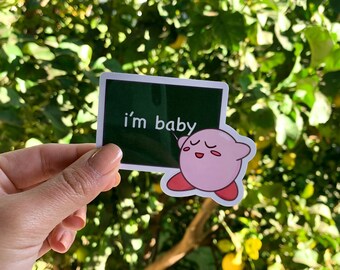 I'm Baby Vinyl Sticker