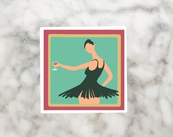 MBDTF Album Art Inspired Sticker| Minimal| Kanye | Vinyl| Waterproof
