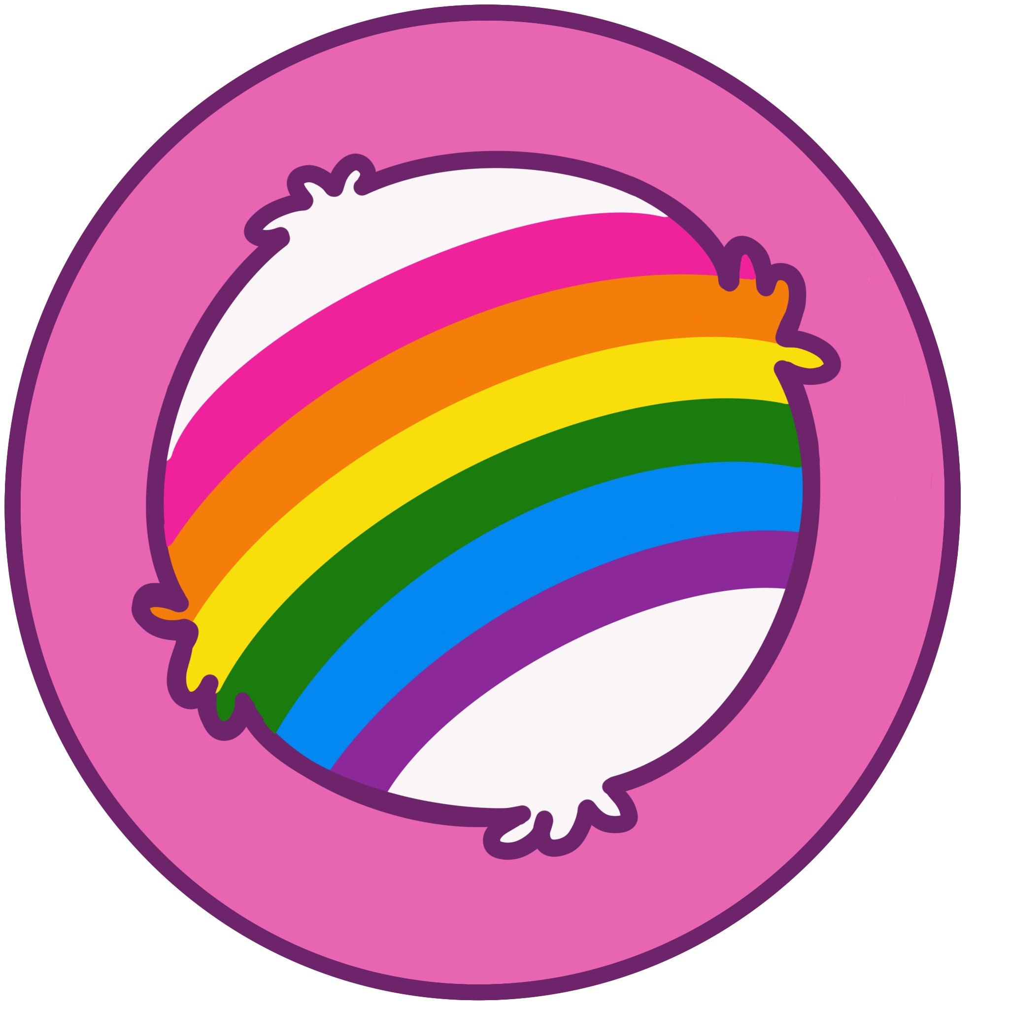 Cheer Bear Carebear Tummy Sticker Etsy