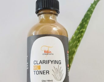 Clarifying Gel Toner – Natural, Alcohol-Free Skincare for Moisturizing and Clearer-Looking Skin