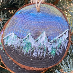 Hand Painted Wood Ornaments