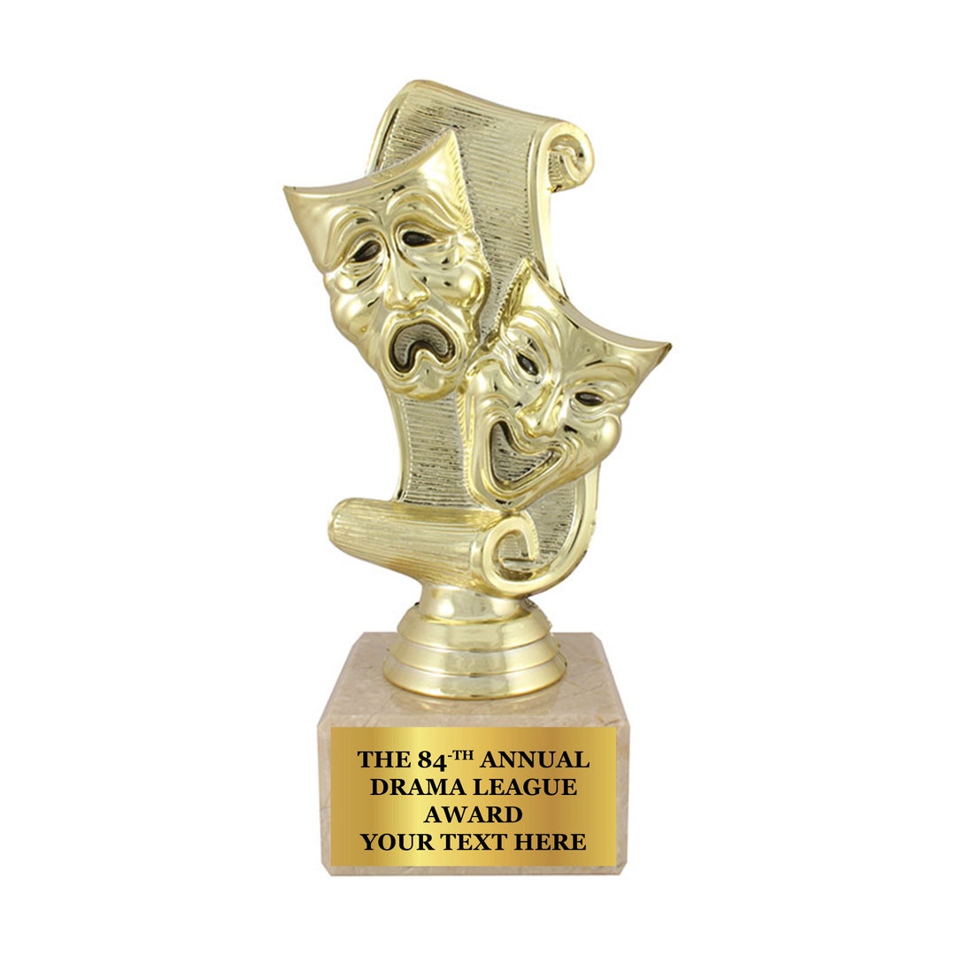 Customized Drama League Award Figurine Trophy Award Free Etsy