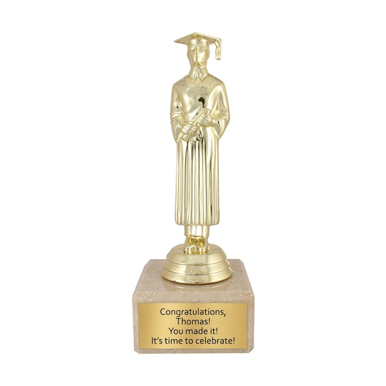 Customized Male Graduation Achievement Award High School Etsy