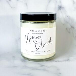 Mama&#39;s Blanket Candle