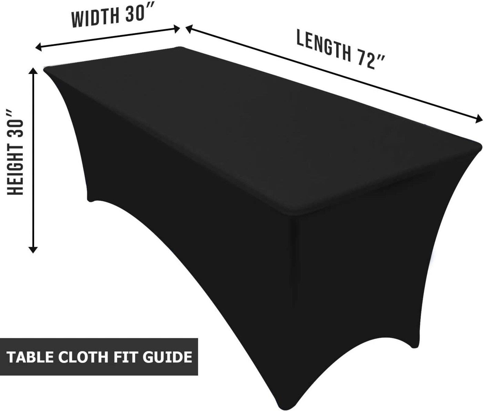 Stretchable Tablecloth Spandex Tight Fit Table Cover for Etsy