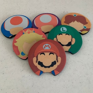 Mario Brothers Car Coasters (one set)