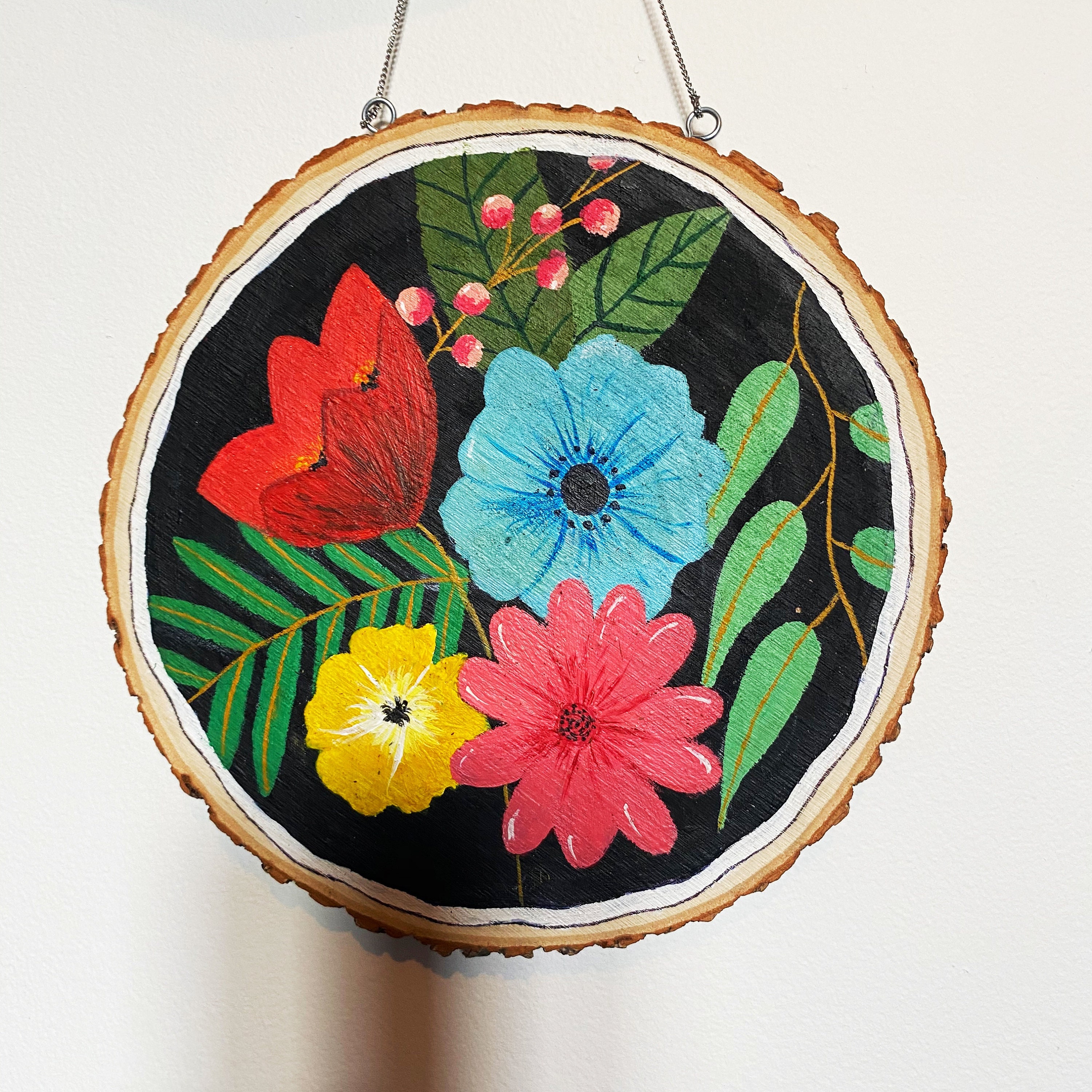 Wood painting Etsy