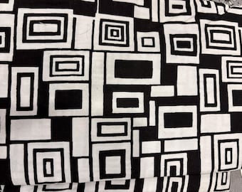 Telas en blanco y negro y gris/gris Funda para cuencos, agarraderas y soportes para cacerolas