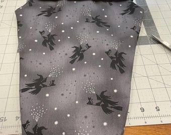 Bolsa de Halloween con forma de ataúd, también conocida como calcetín navideño de Halloween, 18”x12”