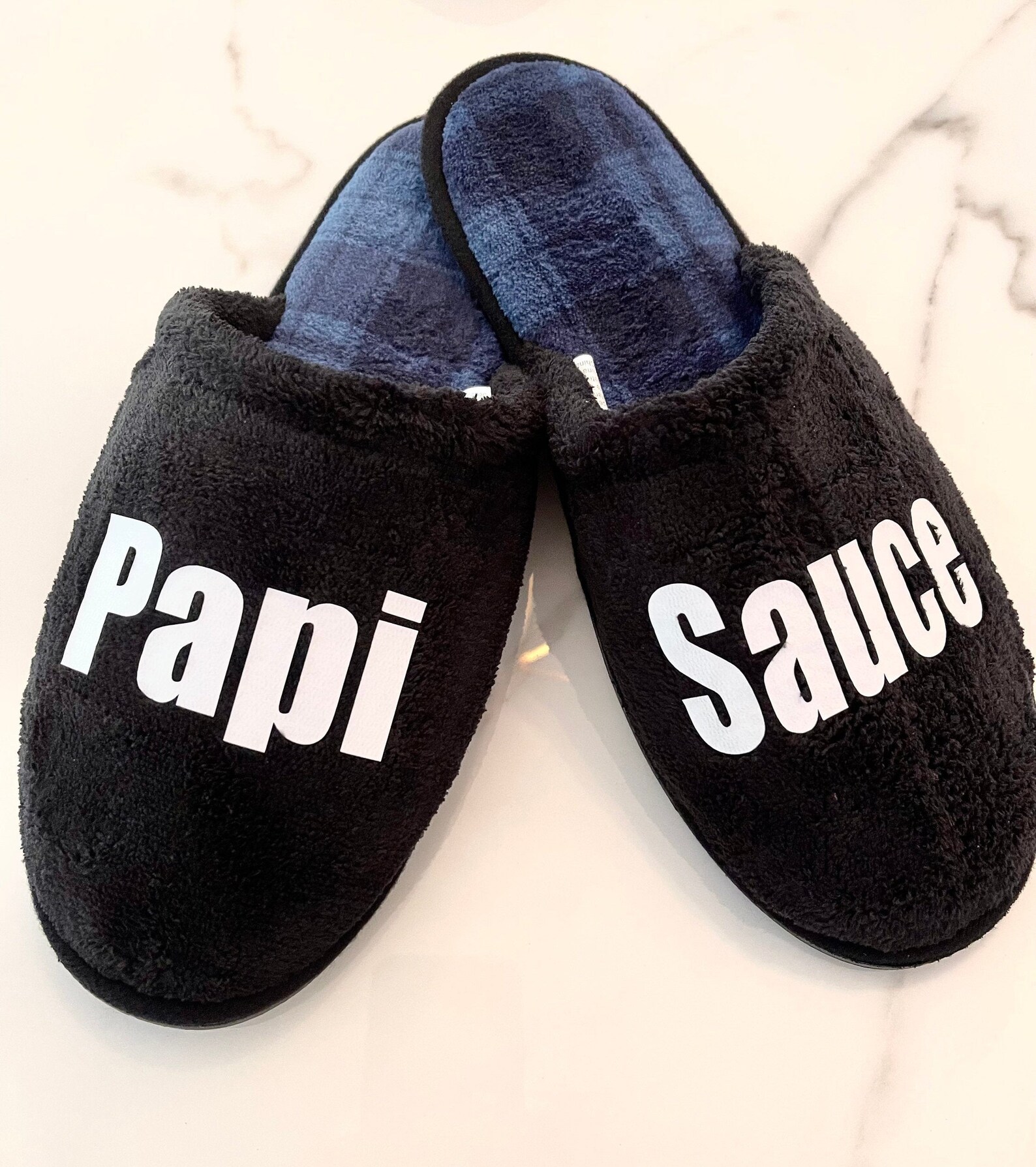 Personalized slippers Custom Men's Slippers Grooms Etsy