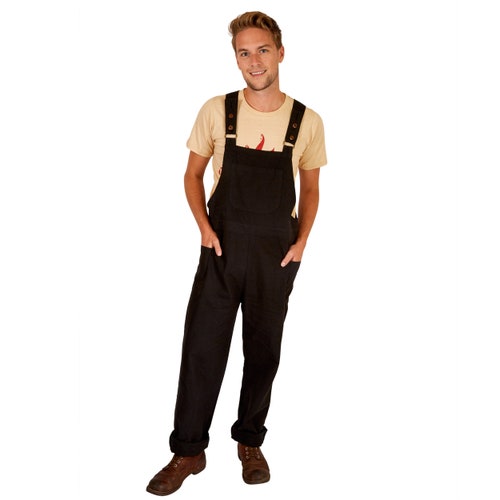 Mother Flower Hemp Cotton Unisex Overalls
