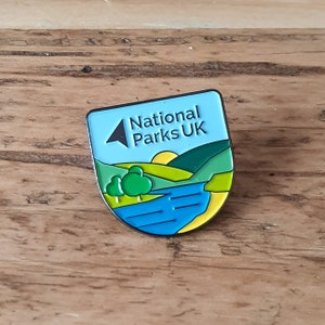 UK National Park Pin