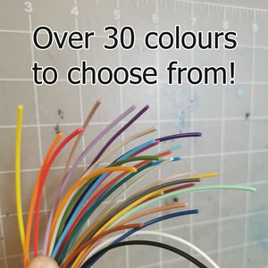 Colorful Fursuit Whiskers: Costume Cosplay Accessory (15cm Long, 1.75mm Wide)