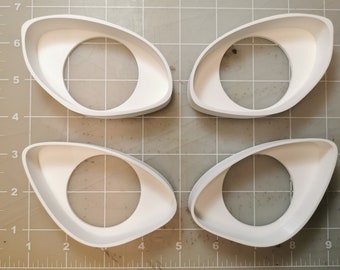 Toony Fursuit Eye Blanks, Anime Style