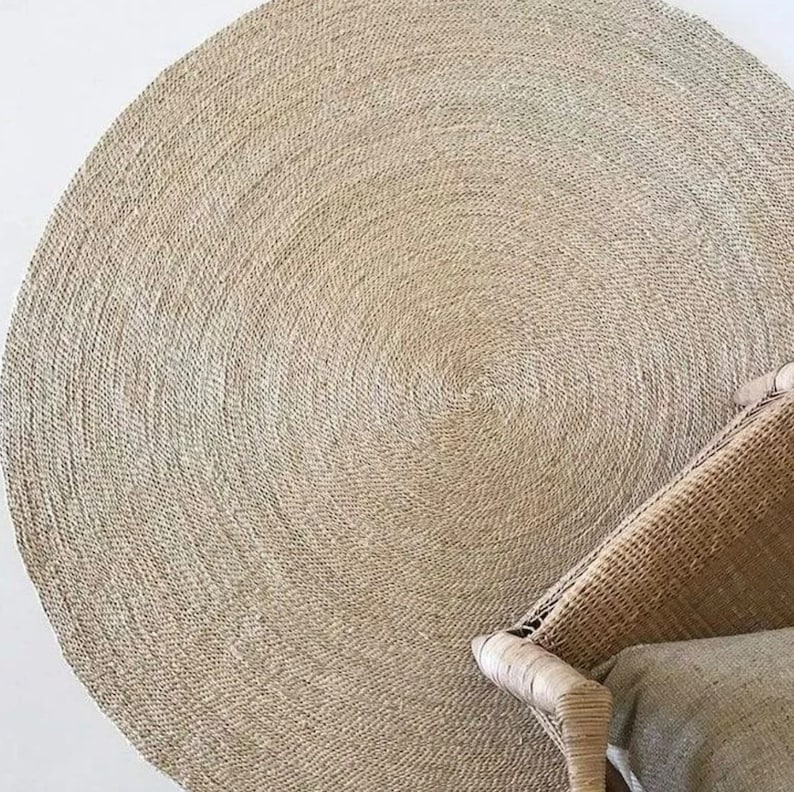 5 Feet Sisal Rag, Beautiful Mat, Floor Rug, Sisal Rug, Africa Art ...