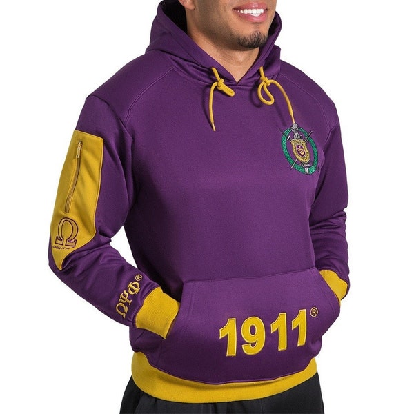 Omega Psi Phi Fraternity Elite Hoodie Pullover