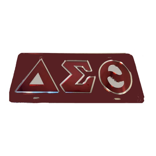 Delta Sigma Theta Sorority Founding Year License Plate Etsy