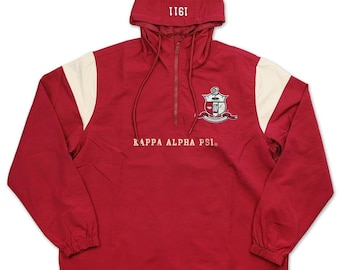 Kappa Alpha Psi Fraternity Waterproof Anorak Jacket