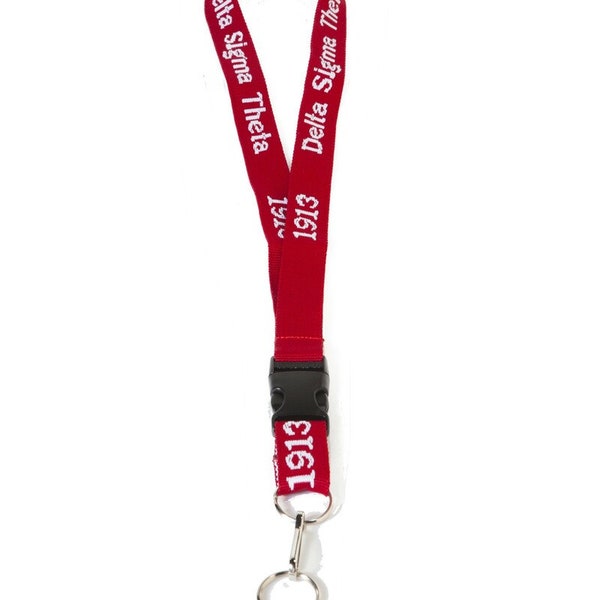 Delta Sigma Theta Sorority Lanyard