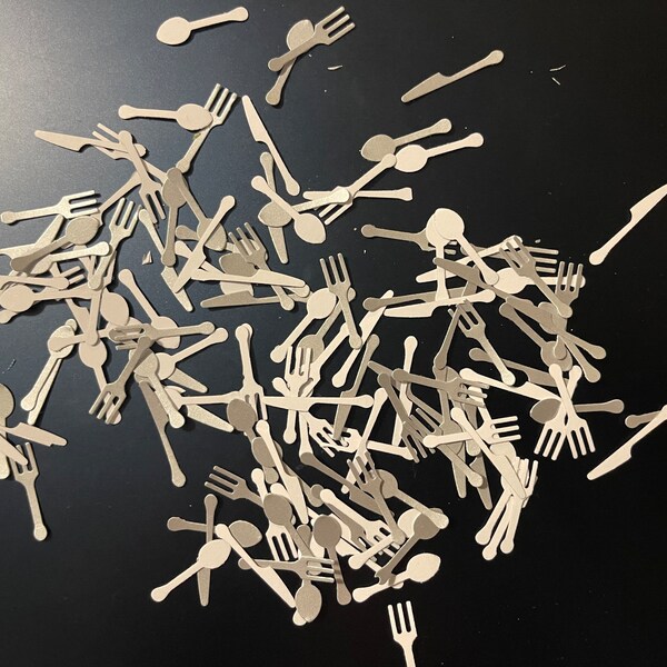 Silverware Paper Punch Etsy