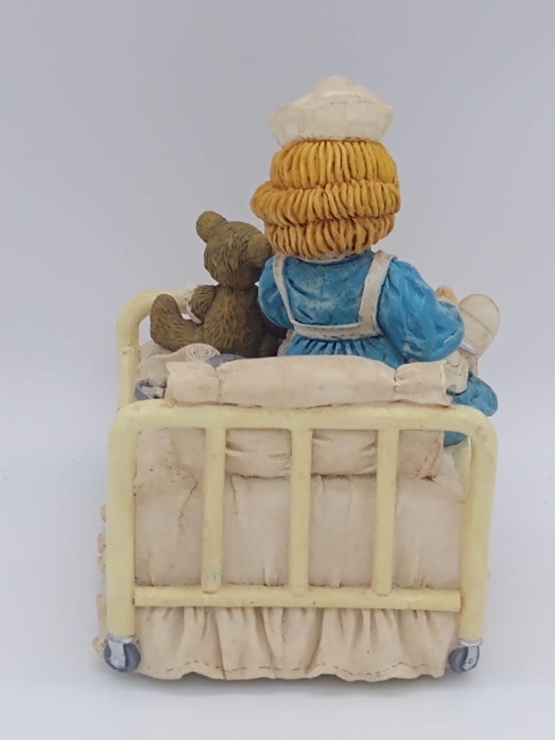 Vintage San Francisco Music Box Co. Nursing Figurine Music Box Etsy