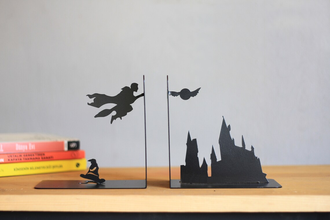 Harry Potter Bookend / Wizarding World of Harry Potter / Book Etsy