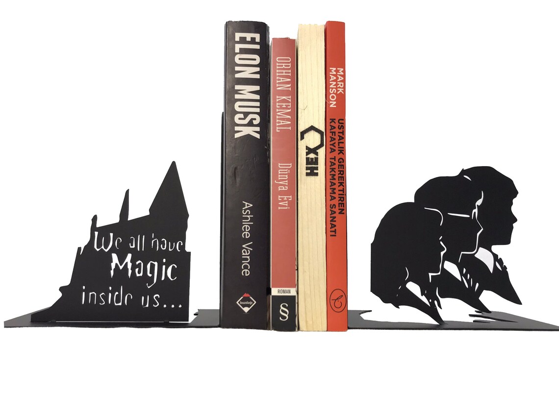 Harry Potter Bookend / Magic inside us / Wizarding World of Etsy