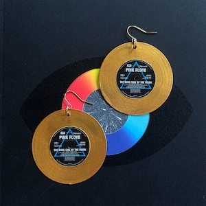 Pink Floyd Vinyl Record Earrings | DoloEarWax