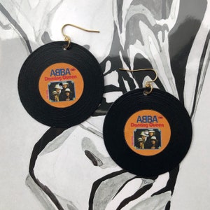 Abba Vinyl Record Earrings | DoloEarWax