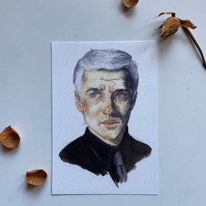 Draco Malfoy a5 stampa fine art