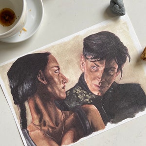 Kaz and Inej print