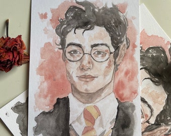 Ritratto di James Potter stampa a5