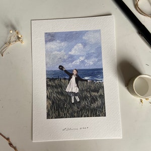 Anne con una stampa A a5