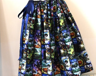 Harry Potter skirt and headwrap