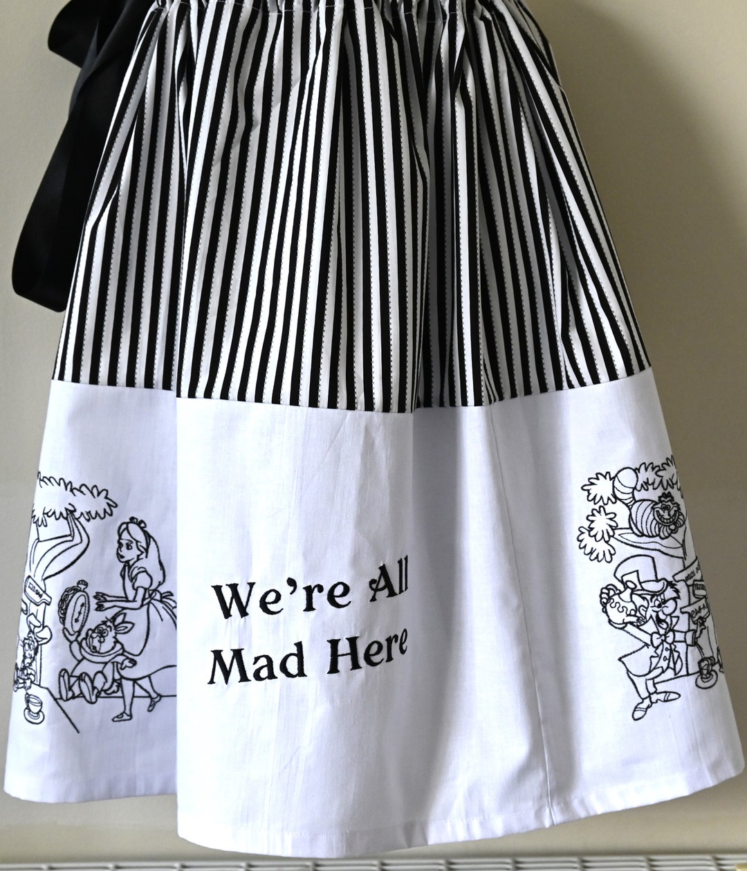 Alice in Wonderland Skirt - Etsy