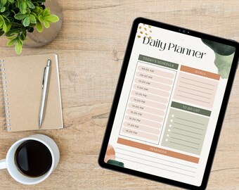 ADHD Planner | Daily Planner Digital Printable Download