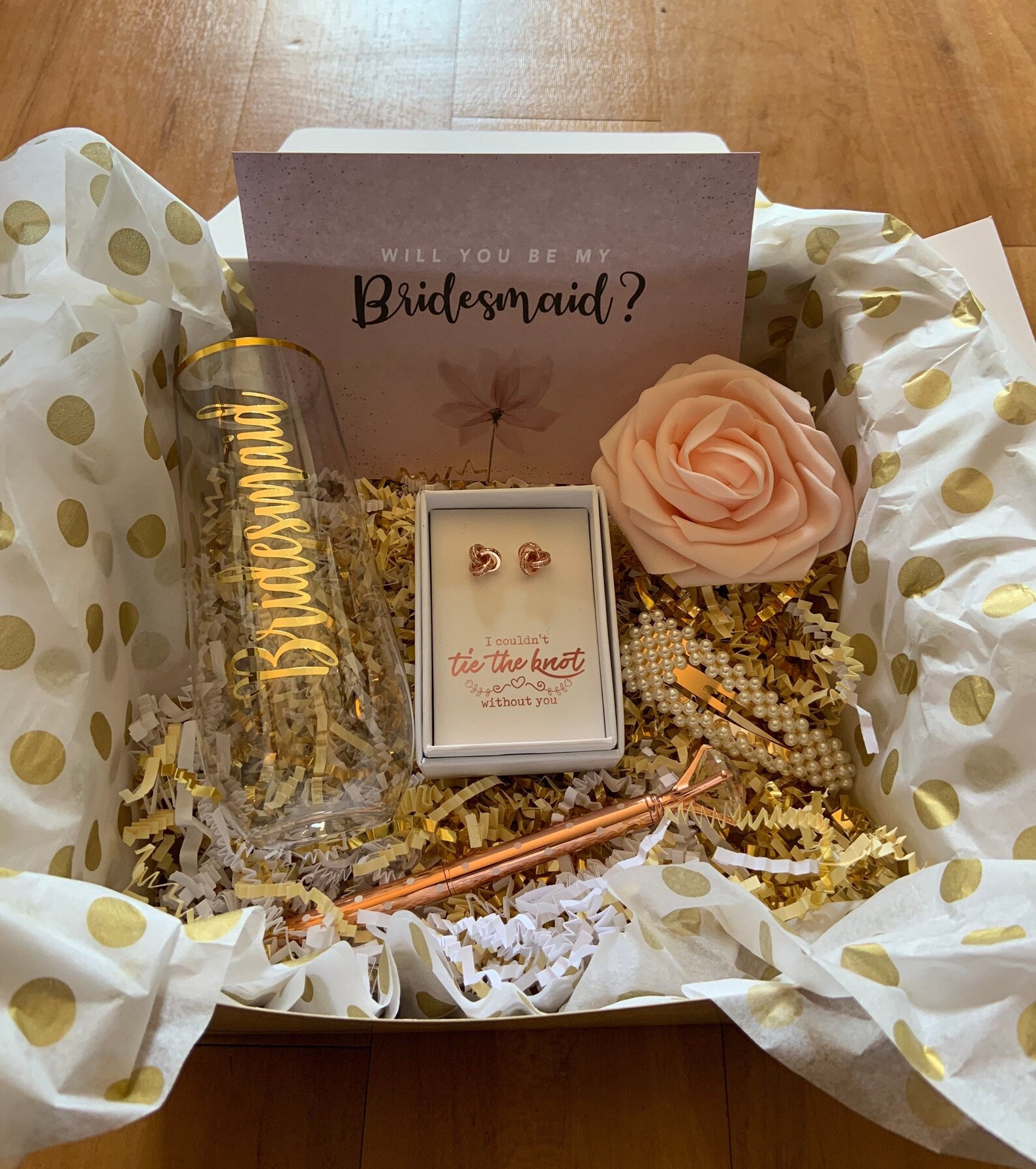 Will You Be My Bridesmaid/maid of Honor Box Etsy