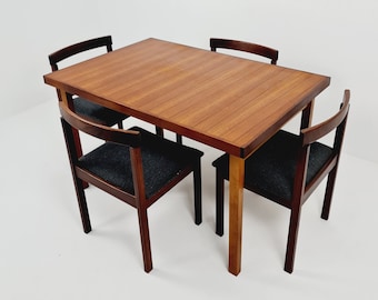 Mid centruy Finland Teak Dining Table & chairs by Pippo for Asko ,1960s